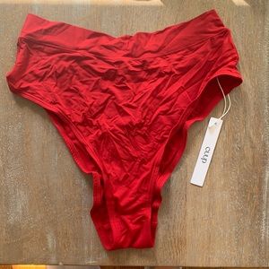 CUUP Highwaist, Size 2, Cerise